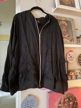 Love & Legend Black Jacket with Silver Logo U2